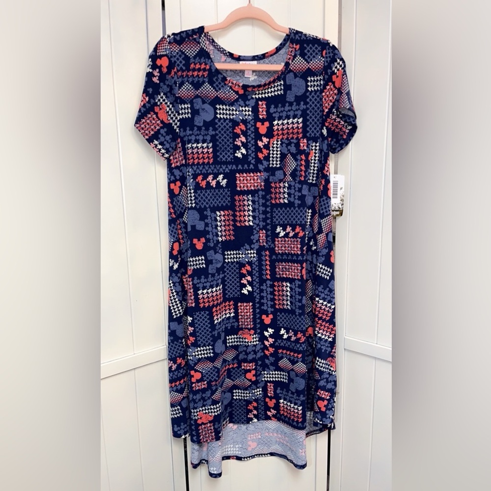 New Small LulaRoe Disney Carly Dress